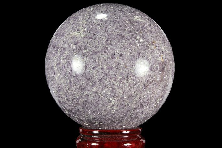 Sparkly, Purple Lepidolite Sphere - Madagascar #94088